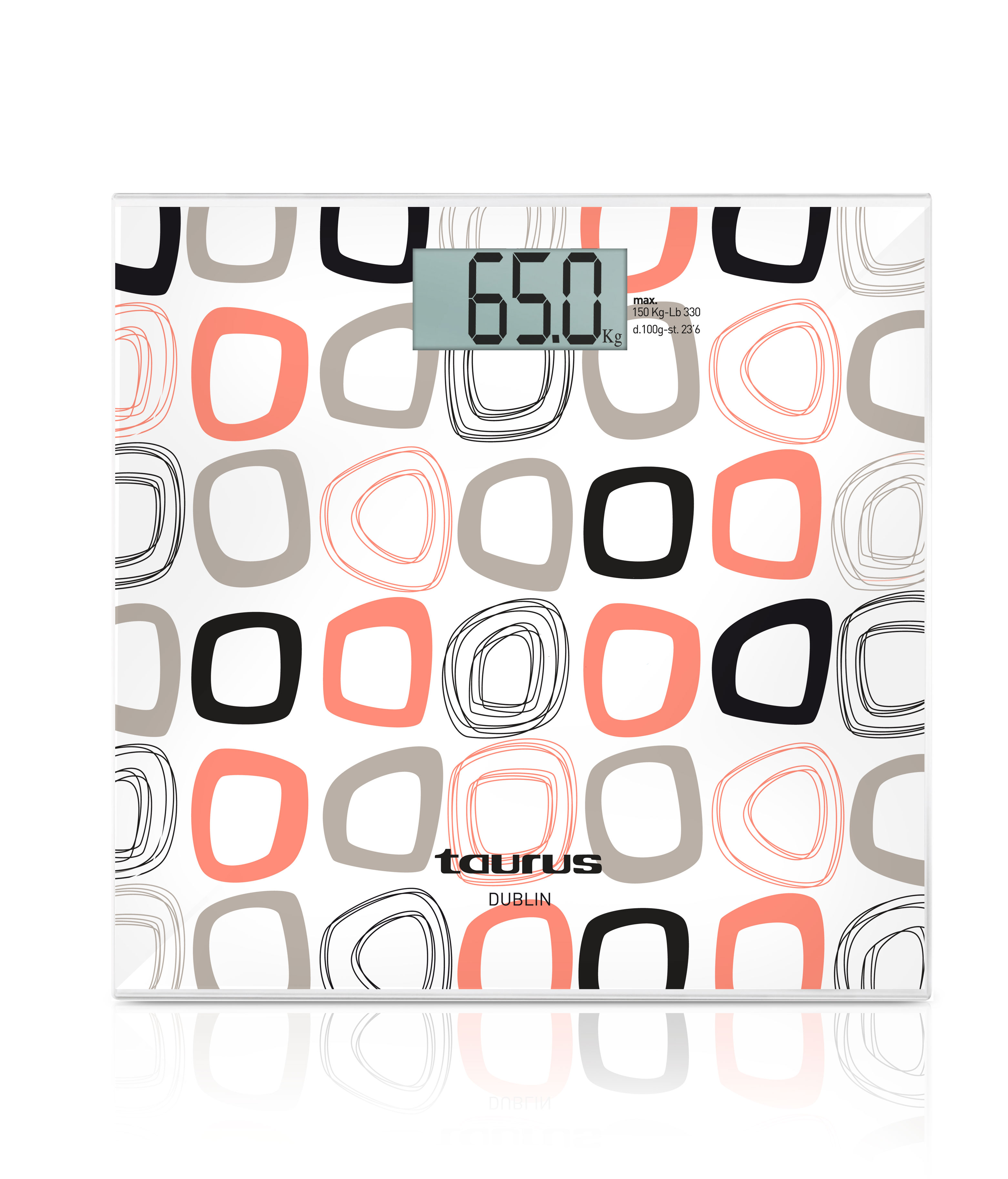 Taurus – 3V Glass Bathroom Scale – Dublin