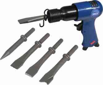 Air Raco Hammer 250mm W|4pc Chisel Round
