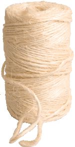 Rope Mts Sisal Twine Dry 1ply 500g