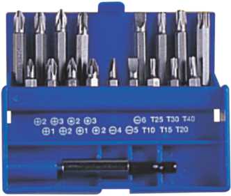 Bit Raco Box Set 18pc Rt35|49b