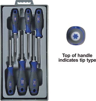 Screwdriver Raco Torx 6pc Rt35|665