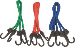 Strap Bungee Cord Rd Pl S|hook Combo 3pc
