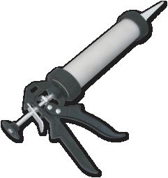 Gun Mts Caulking Alum Prof Cyl Type