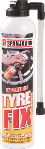 SPANJAARD Tyre Fix Emergency Tyre Inflator Spray 340ml