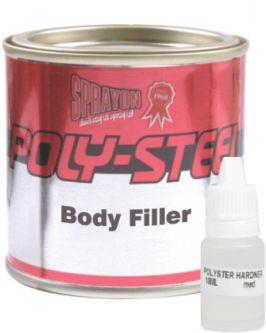 Sprayon Body Filler & Hardner 250ml