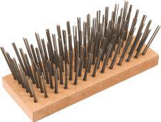 Brush S|bok Wire Block Coarse 166