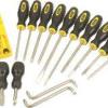 Screwdriver Stanley 20pc Blister 60-220 Screwdriver Stanley 20pc Blister 60-220