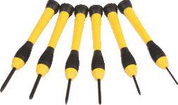 Screwdriver Stanley precisn 6pc 66-052