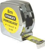 Tape Stanley Powerlock 8m x 25mm 33-168