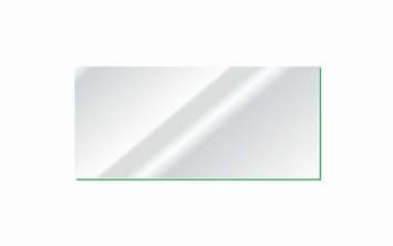Lens Matweld Clear Polytec Plast 108 x 51
