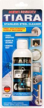Tiara Cleaner S|steel Blister 180g
