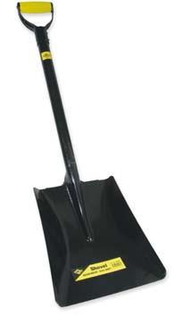 Sqaure Mouth Shovel Steel Shaft