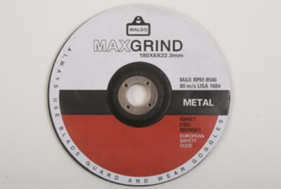 Waldo Disc Grinding DC Metal 180×6.0x22mm Maxg