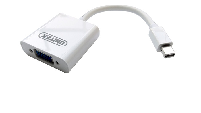 Unitek Mini Displayport to VGA F – White