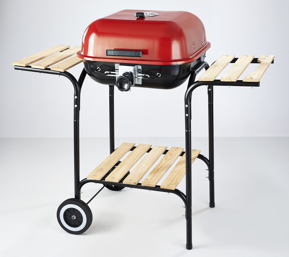 Metalix – Trolley Braai – Red