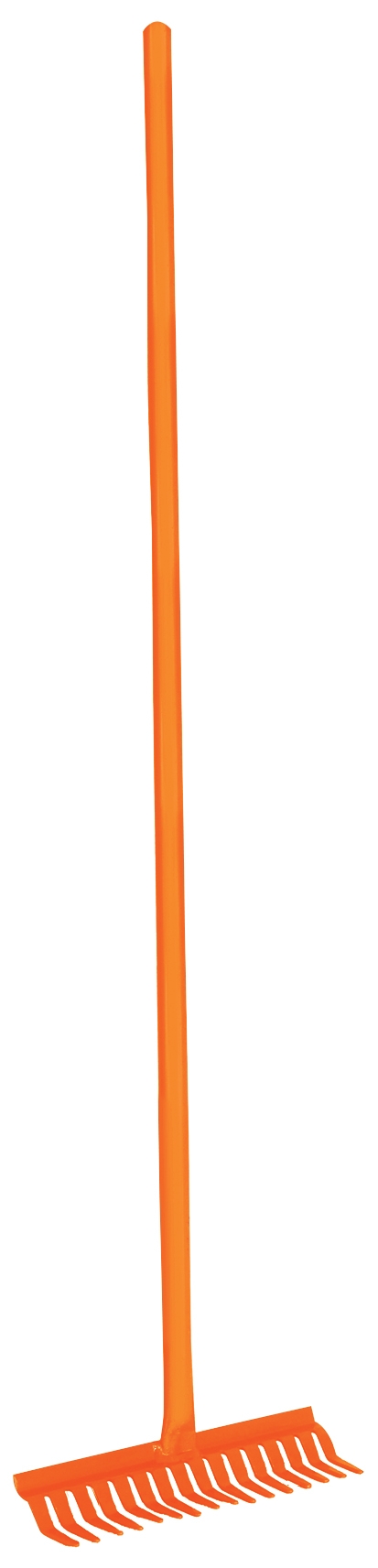Fragram – 16 Teeth Metal Rake – Orange