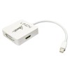 Lindy Mini Displayport To Hdmi 4k, Dvi, Vga(41035) Lindy Mini Displayport To Hdmi 4k, Dvi, Vga(41035)