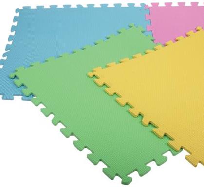 Eva Foam Interlocking Puzzle Floor Mat – 4 Piece