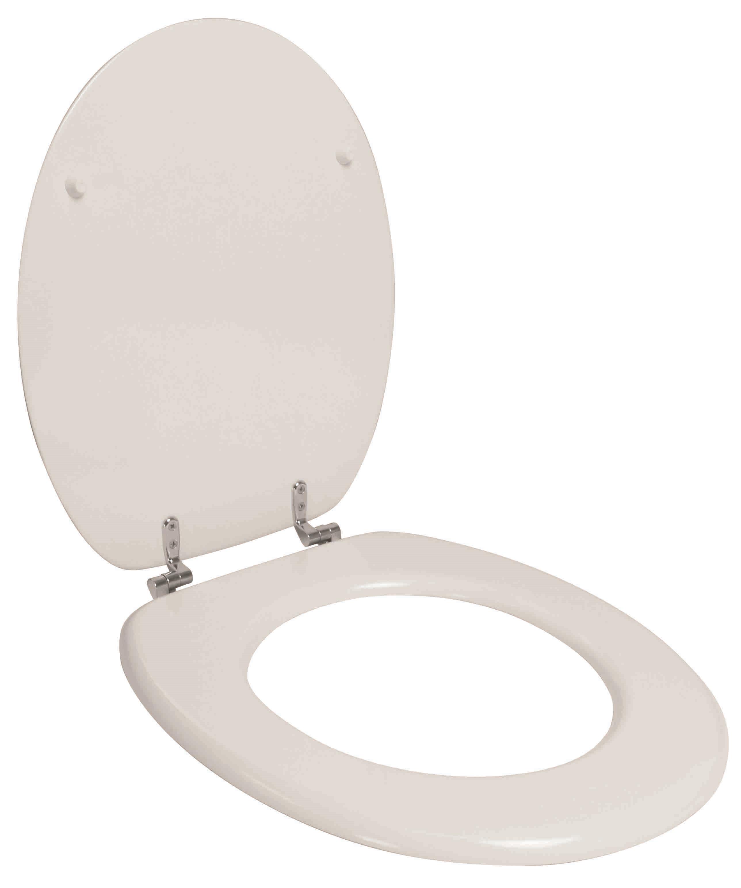 Wildberry – Toilet Seat – White Chrome Plated Butterfly Hinge