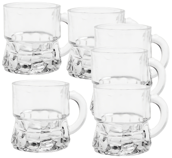 Bulk Pack 20 X Shot-Glass – Tot-Measure 25ml