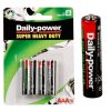 Bulk Pack 15 X Daily-Power Super Heavy Duty Battery – Size AAA Pack of 4 Bulk Pack 15 X Daily-Power Super Heavy Duty Battery – Size AAA Pack of 4