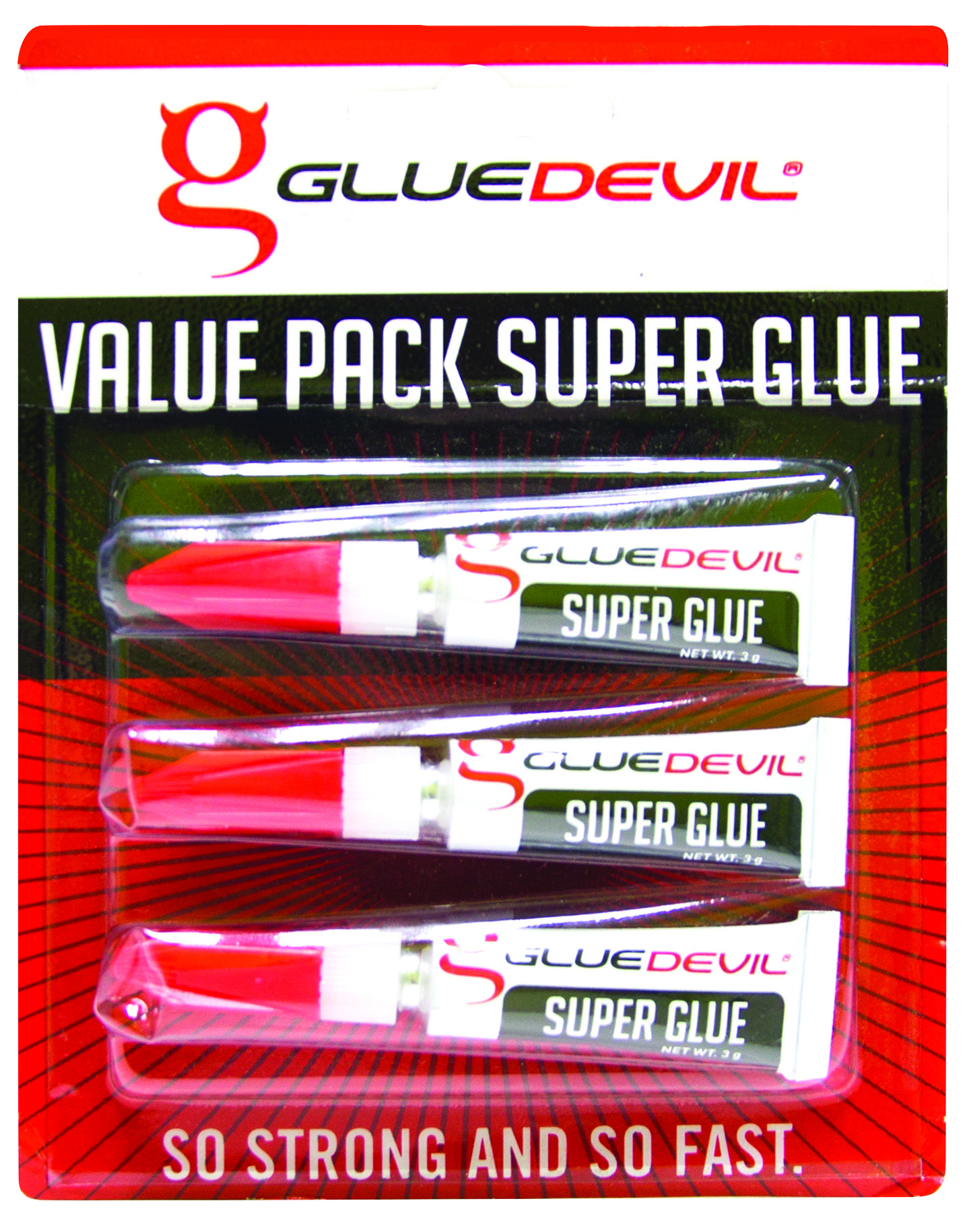 Glue Devil – 0.003kg Superglue – 3 Pack