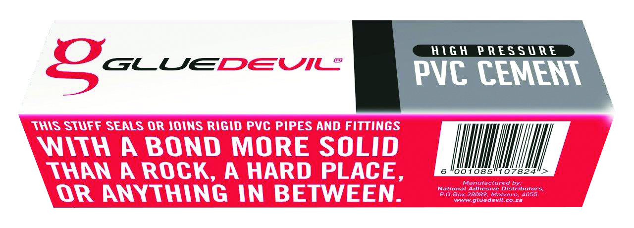 Glue Devil – 100ml PVC Weld Box