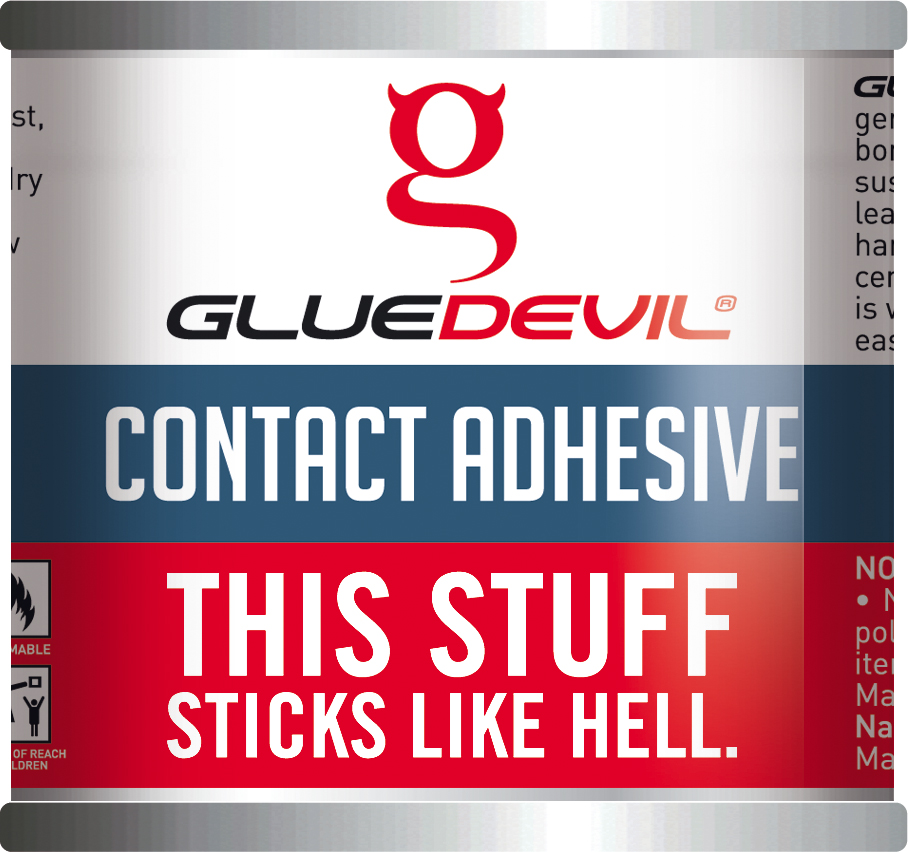 Glue Devil – 250ml Contact Adhesive Tin