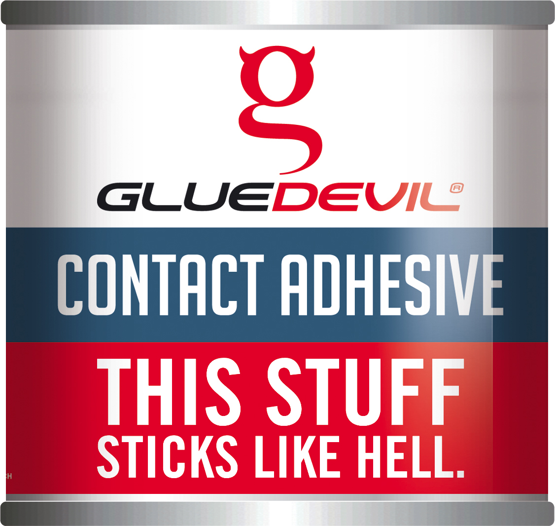 Glue Devil – 1 Litre Contact Adhesive Tin
