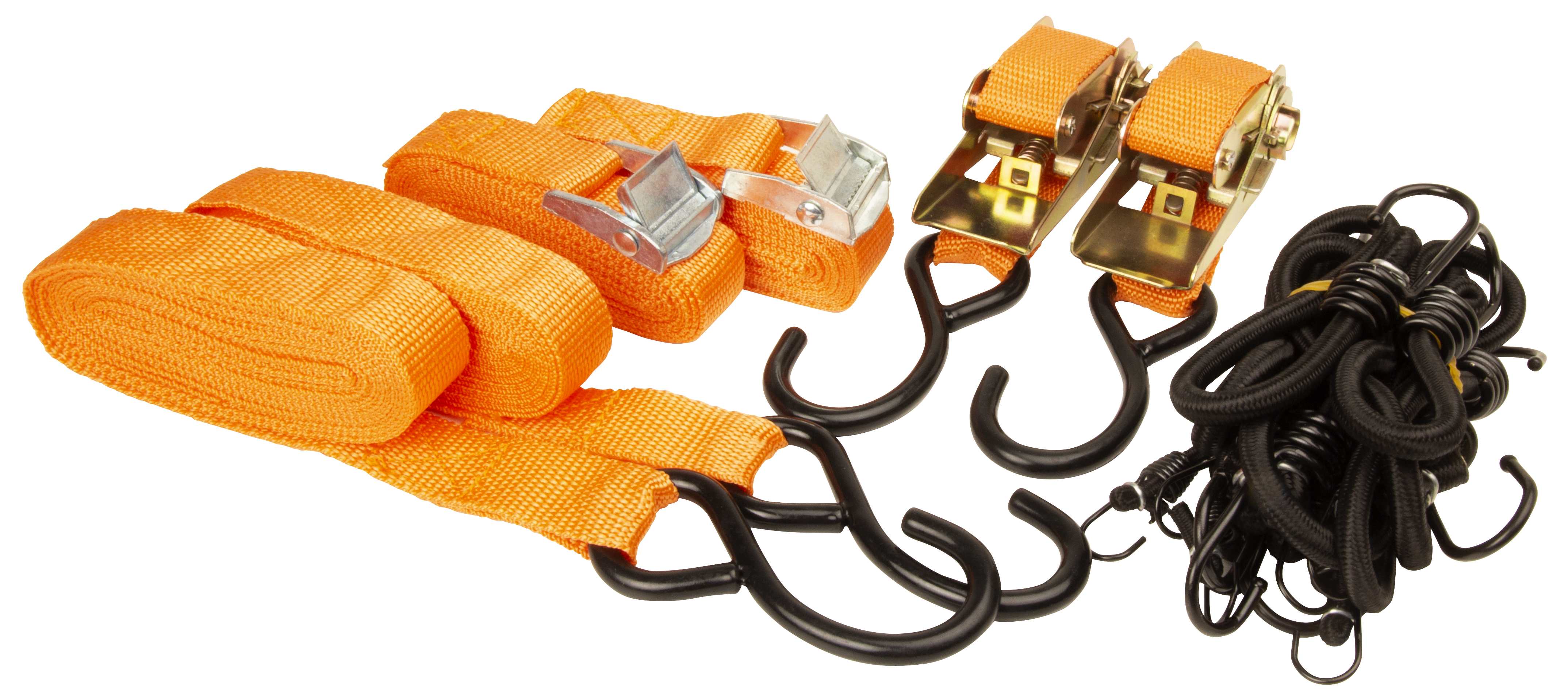 Tradequip 12 Piece – Ratchet Tie Down Set