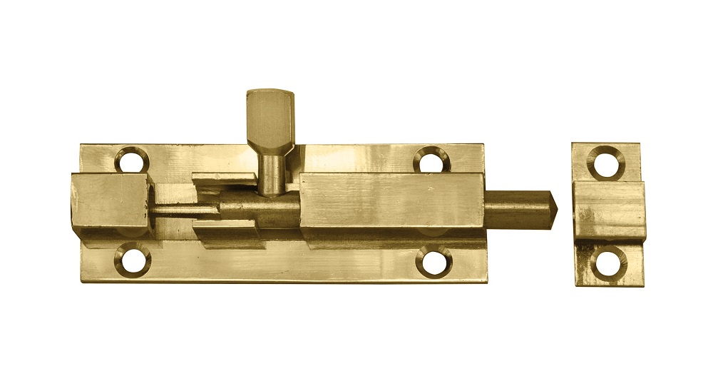 Cabinet Shop – Barrel Bolt Straight – 100mm