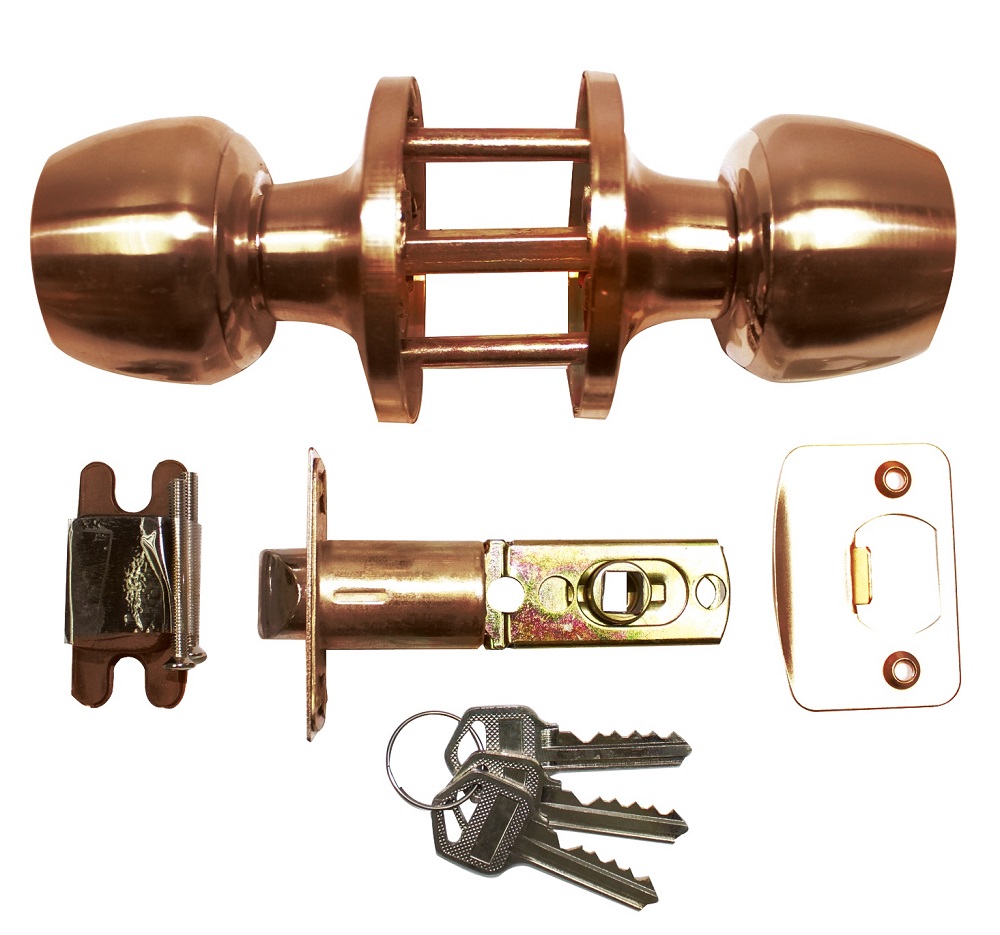 Cabinet Shop – Entrance Door Lock – Copper