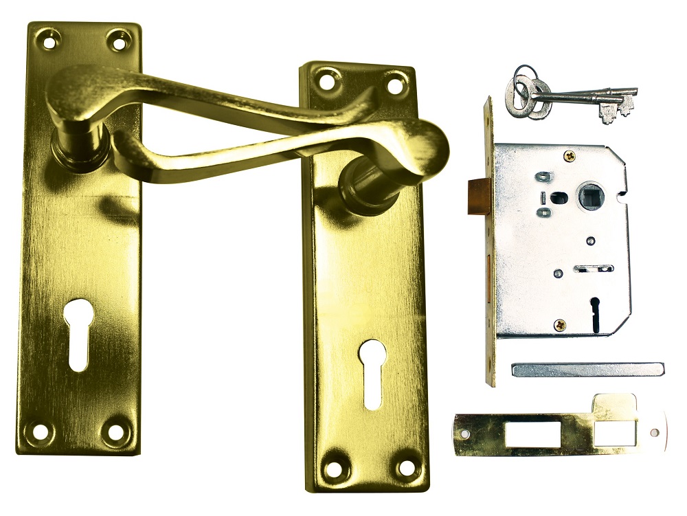Cabinet Shop – Victorian Lockset – 2 Lever