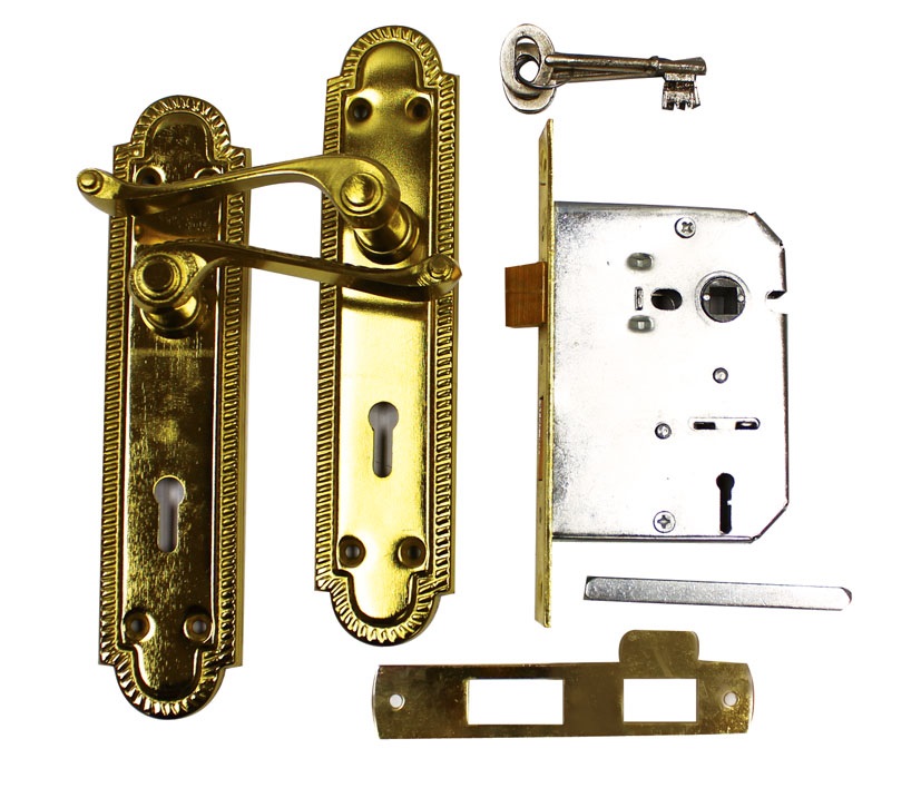 Cabinet Shop – Georgian Lockset – 2 Lever