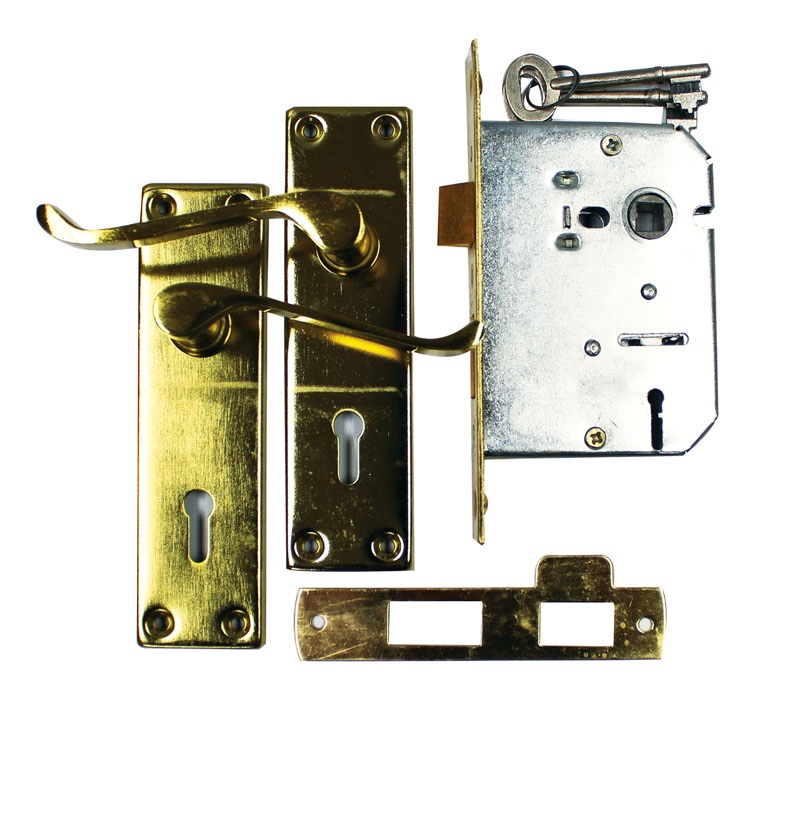 Cabinet Shop – Victorian Lockset – 2 Lever