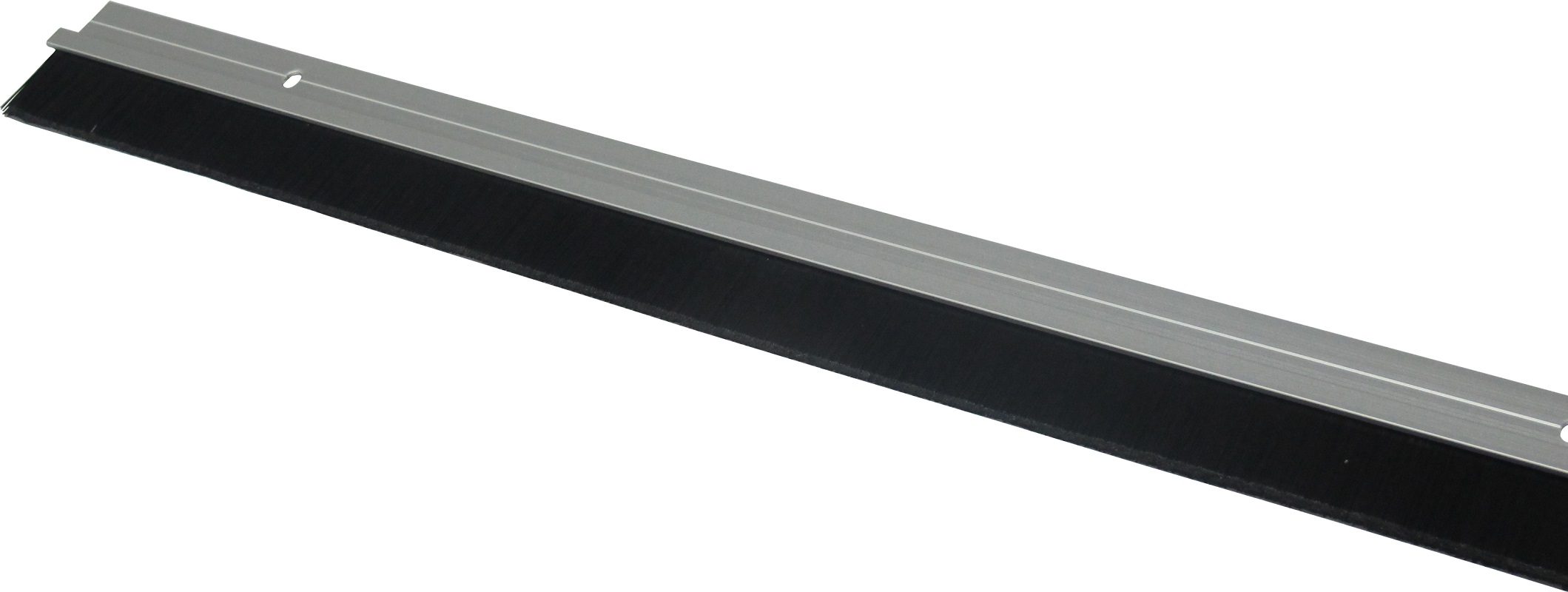 Homequip Door Seal – Aluminium Silver – With Brush Strip
