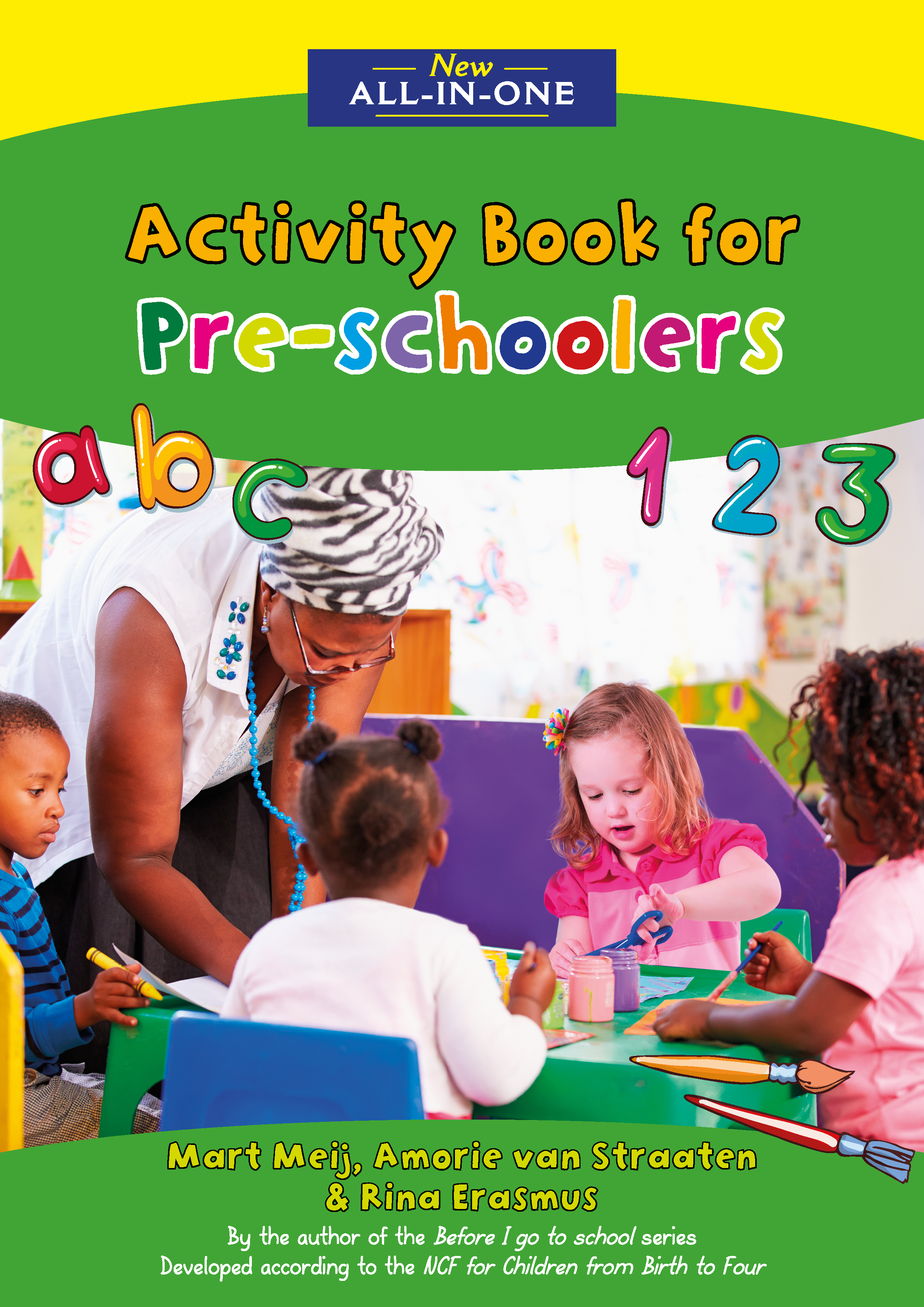 New all-in-one: Activity book for pre-schoolers