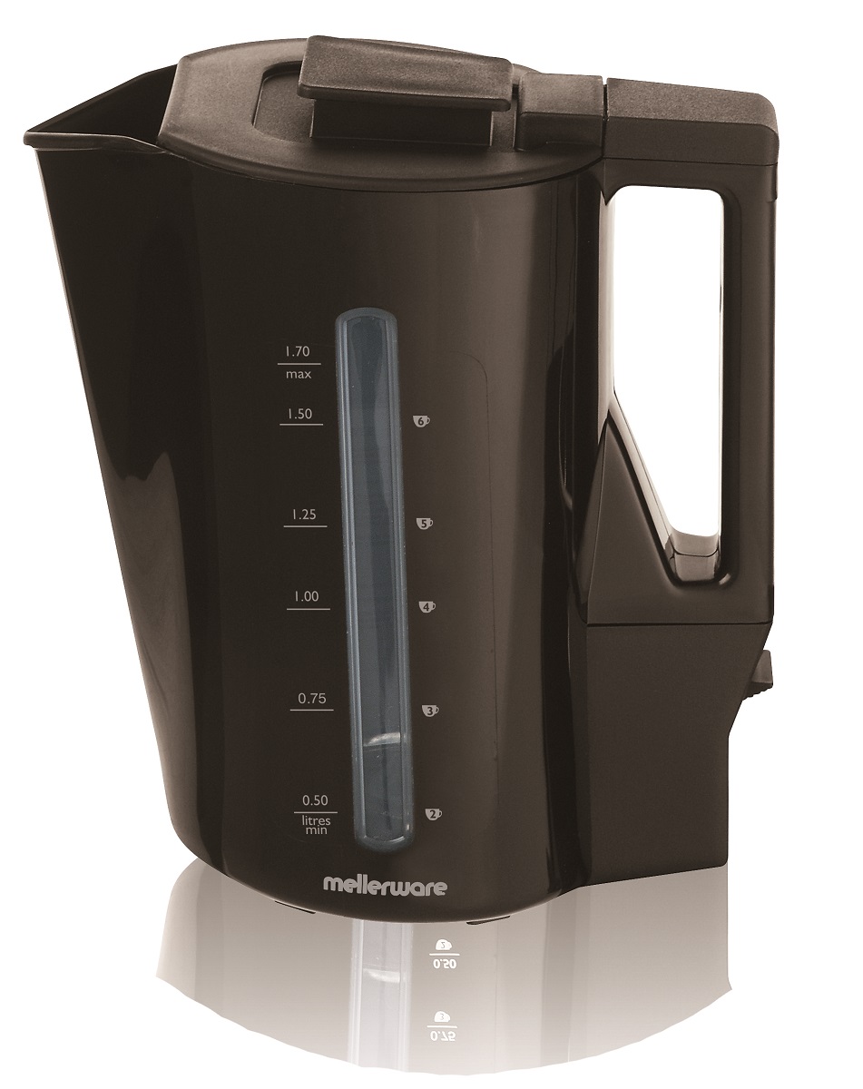 Mellerware – 1.7 Litre Kettle Corded – Black