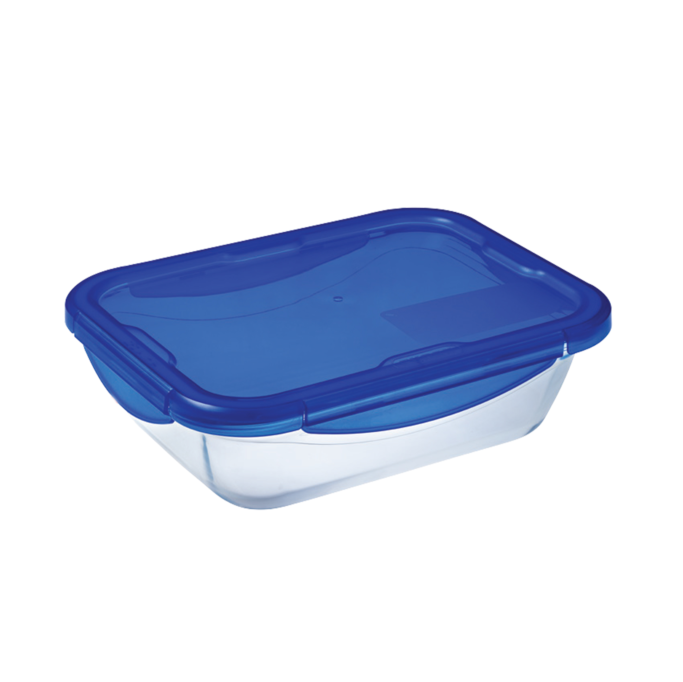 Pyrex – Cook & Go Glass Medium Rectangular Roaster With Lock-Lid