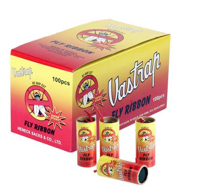 Bulk Pack 100 X Vastrap Fly-Ribbon Plastic