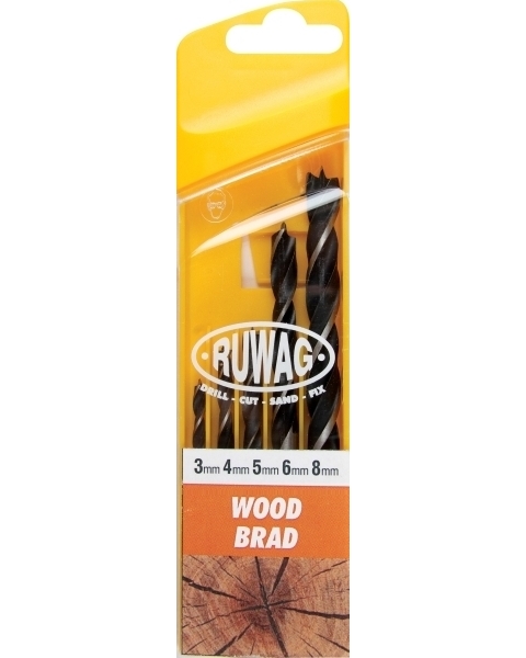 Ruwag 5Piece Wood Brad 4-10mm