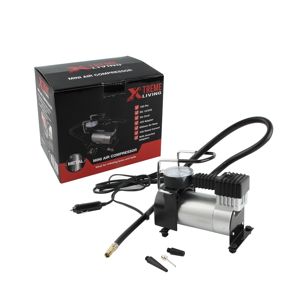 Xtreme Living – Mini Air Compressor