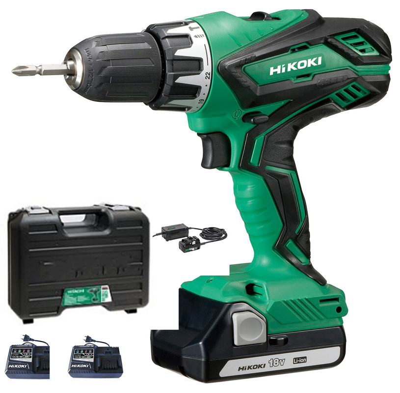 Hikoki – 18V Li-Ion Cordless Impact Drill Kit