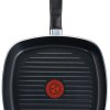 Tefal – 26cm Extra Non-Stick Grill Pan – Black Tefal – 26cm Extra Non-Stick Grill Pan – Black