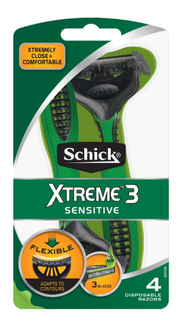 Schick Xtreme 3 Sensitive Men’s Disposable Tub