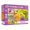 Galt 4 Puzzles in a Box – Dinosaurs Galt 4 Puzzles in a Box – Dinosaurs