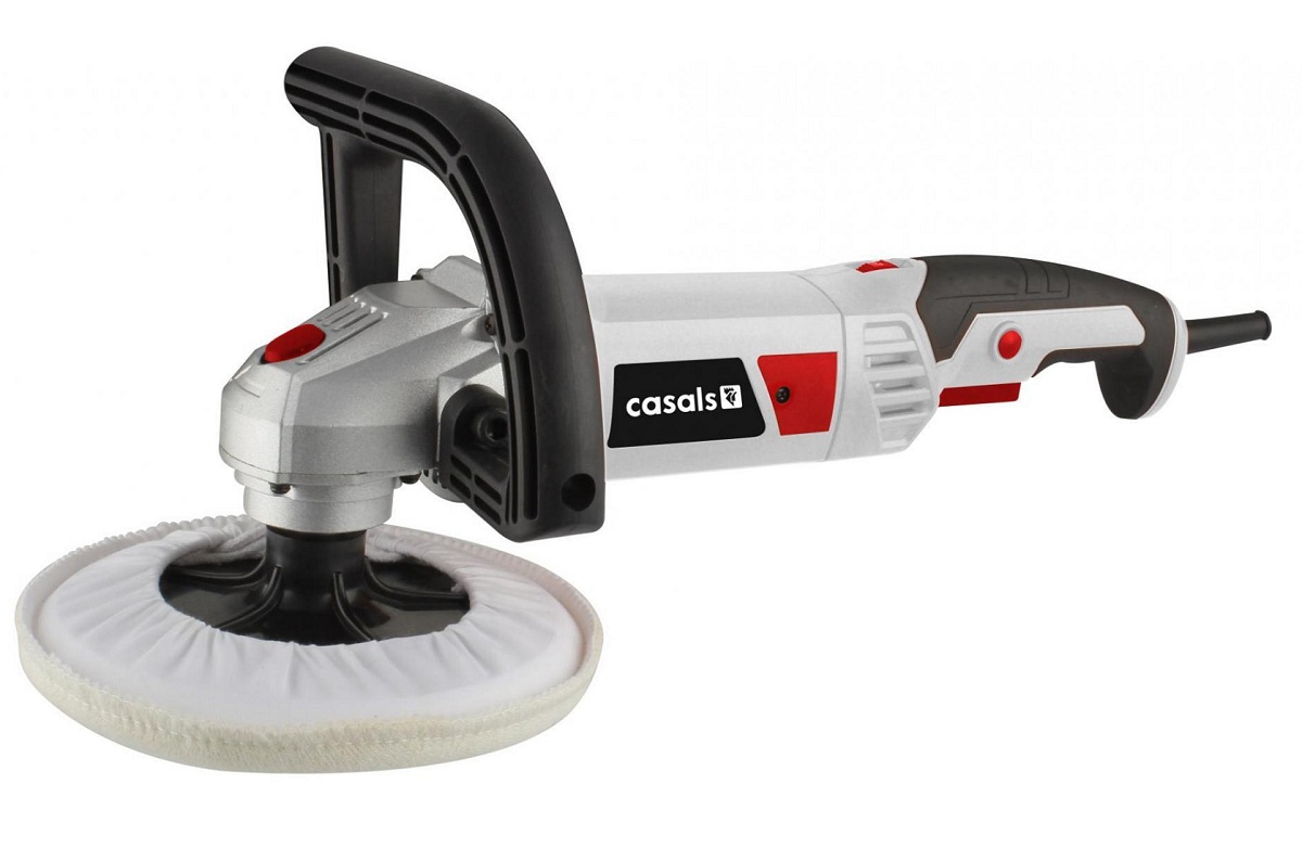 Casals – 1200W Sander Polisher With Auxiliary Handle 180mm