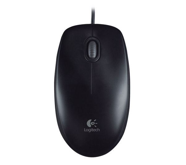Logitech B100 Optical Usb Mouse Black