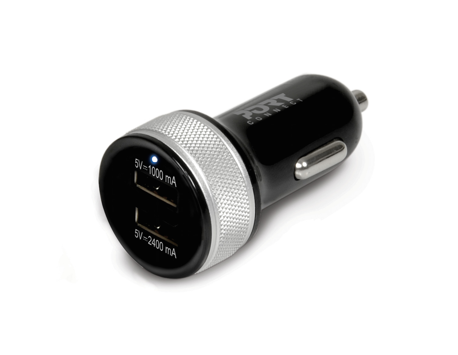Port Design 2 USB Car Charger