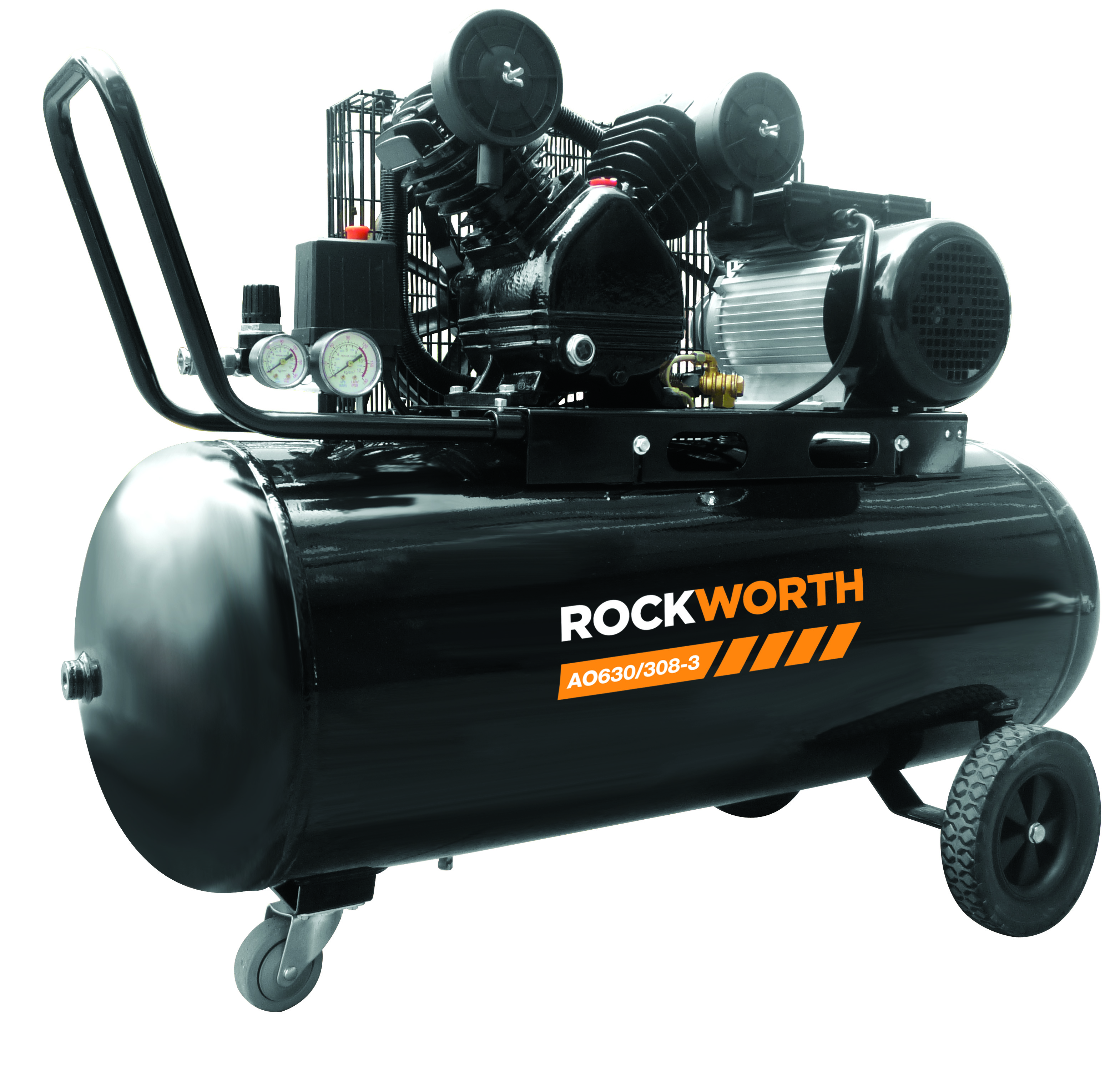 Rockworth 3HP/100L Air Belt Compressor
